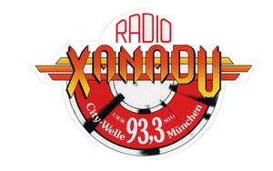 Radio Xanadu Aufkleber